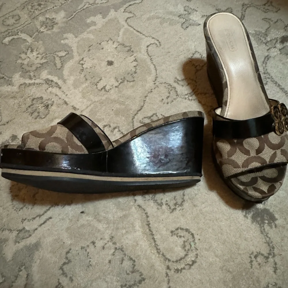Coach Geri platform sandals - Picture 5 of 10